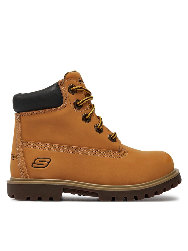 Scarponcini Skechers Mitigate 93163L WTN Marrone escarpe