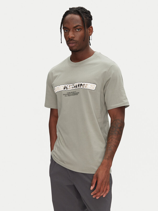 Jack&Jones Jack&Jones Set od 3 majice 12284772 Šarena Regular Fit