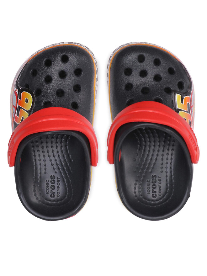 Crocs Шльопанці Crocs Fl Dosney & Pixar Cars Band Clog Kids 206472 Чорний
