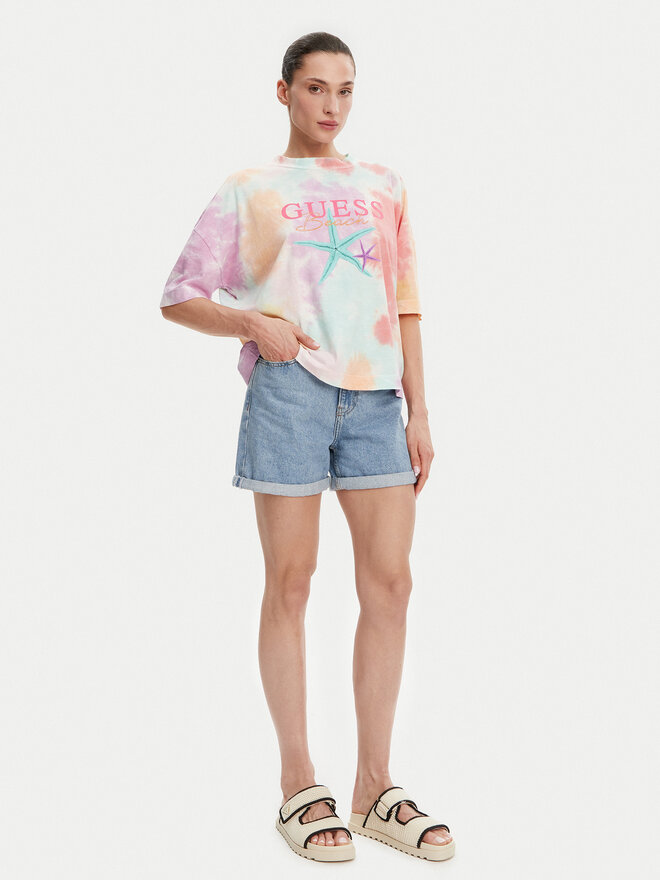 Guess Guess Camiseta E5GI00 K8G01 De color Oversize