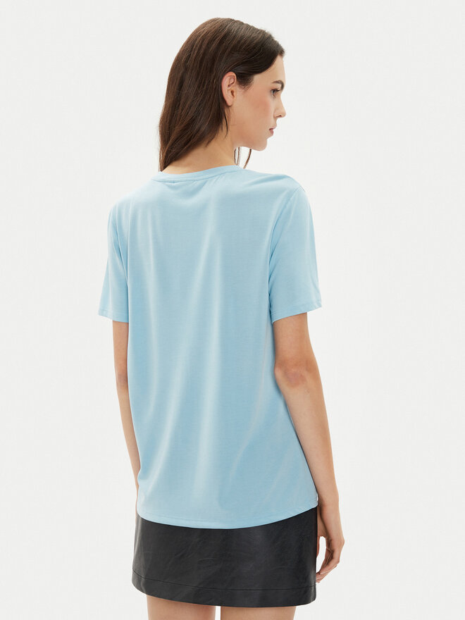 Pieces Pieces Póló Anora 17148789 Kék Regular Fit
