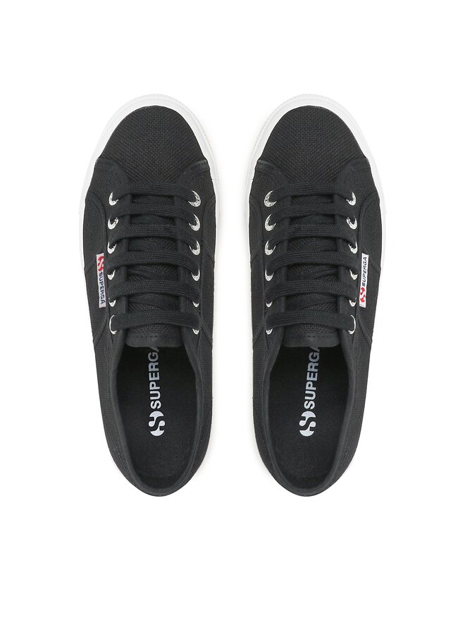 Superga Kedai Superga 2790 Platform S9111LW Juoda