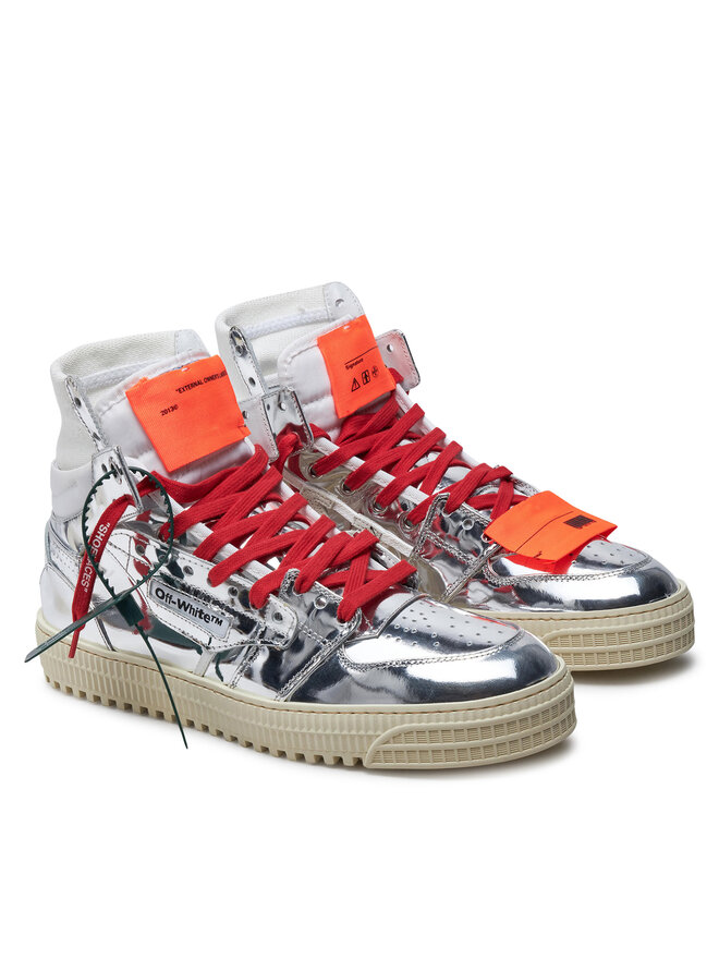 Off-White Sneakers Off-White OMIA065F22LEA0067272 Argento