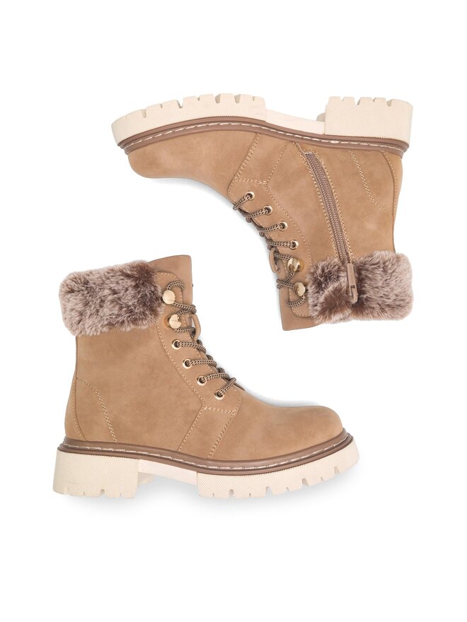 Jenny Fairy Schnürschuhe Jenny Fairy BROOKS WS5866-22 Beige