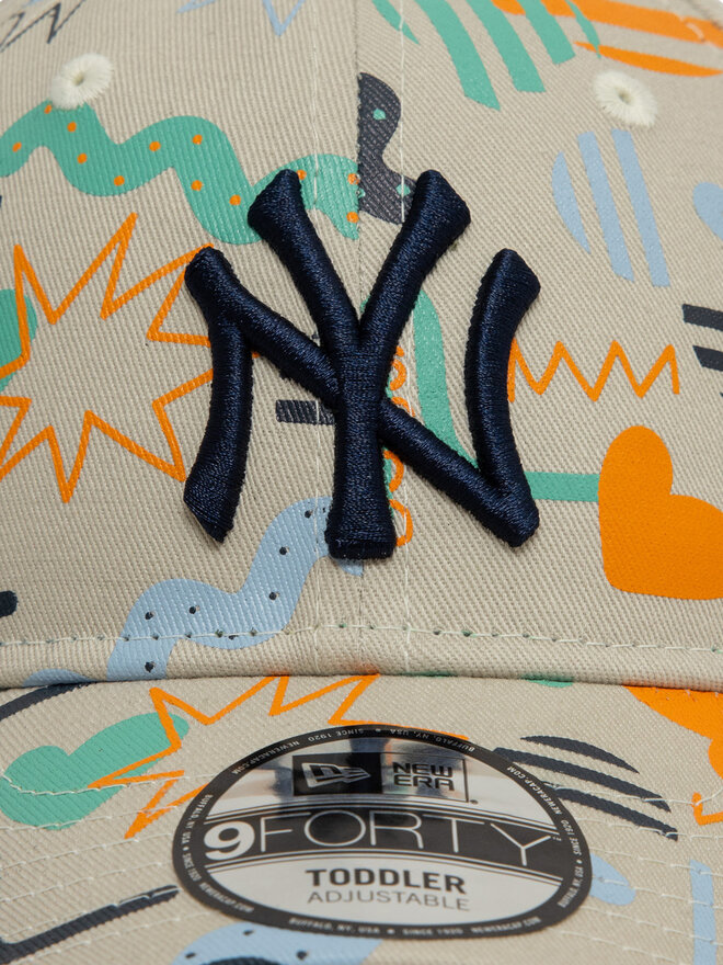 New Era Czapka z daszkiem New Era Jr All Over Print 9FORTY New York Yankees 60595408 Kolorowy