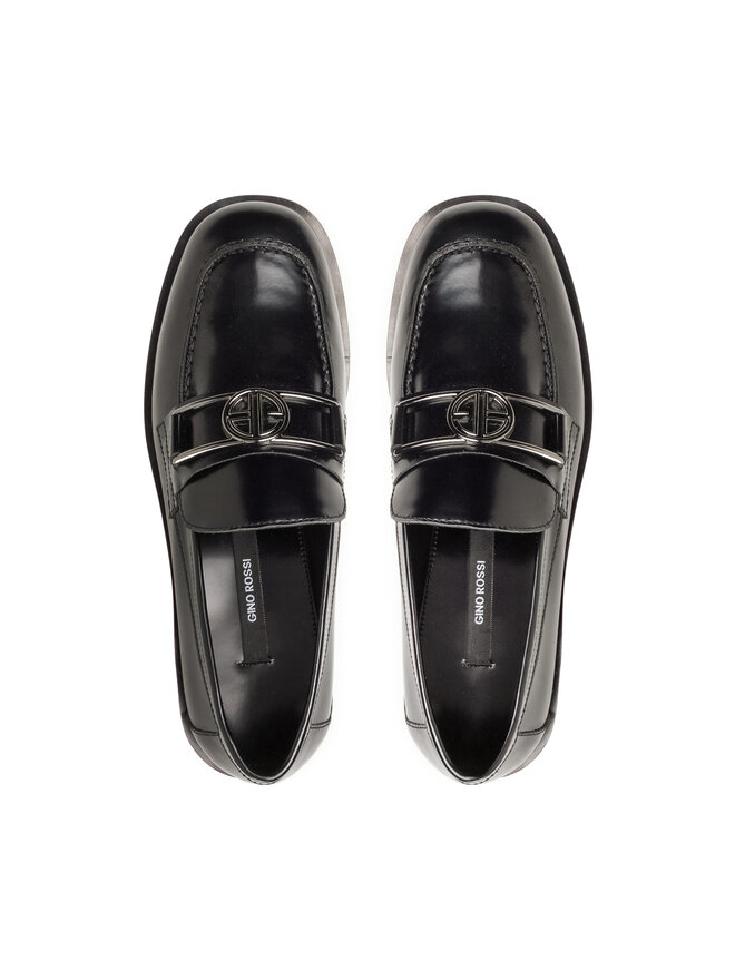 Gino Rossi Loaferice Gino Rossi 07-01 Crna
