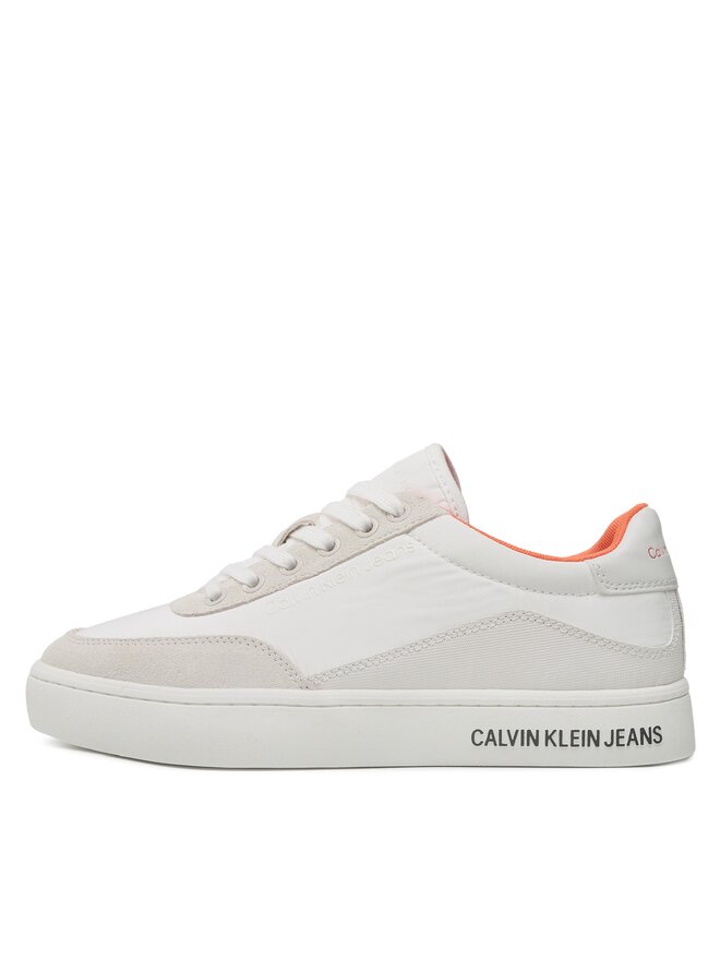 Calvin Klein Jeans Sneakersy Calvin Klein Jeans Classic Cupsole Su Softny YM0YM00669 Biały