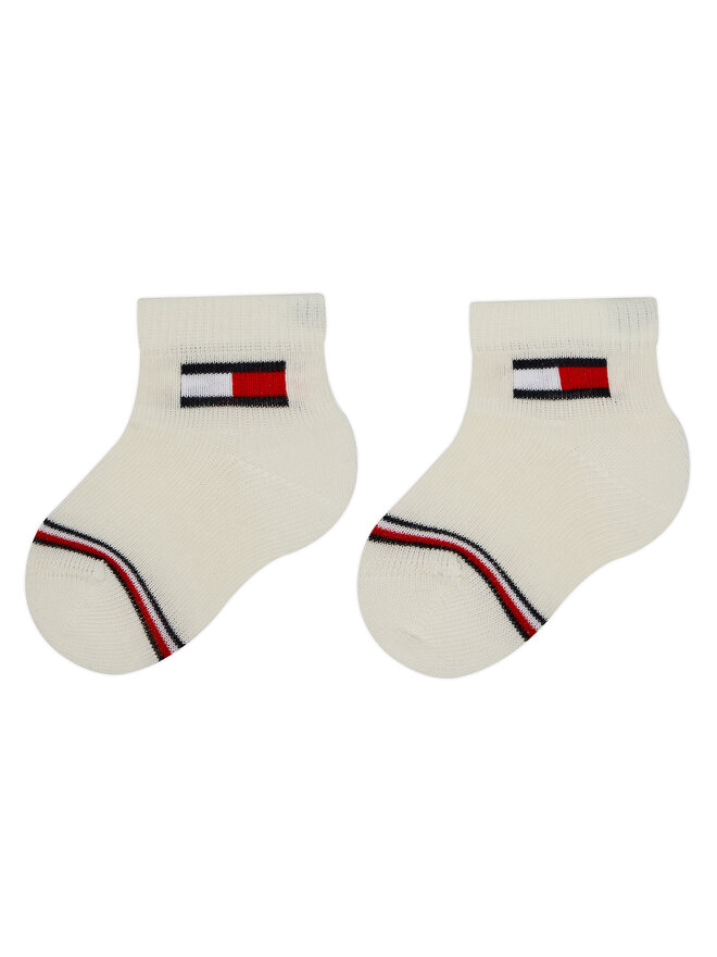 Tommy Hilfiger Комплект 3 чифта дълги чорапи детски Tommy Hilfiger 701224997 Тъмносин