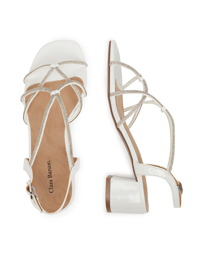 Clara Barson Sandalen Clara Barson WS24055-03 Weiß