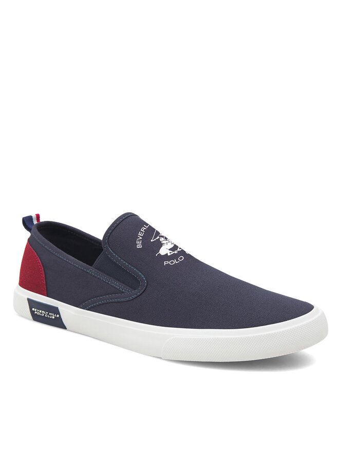 Beverly Hills Polo Club Sneakers aus Stoff Beverly Hills Polo Club M-VSS24001 Dunkelblau