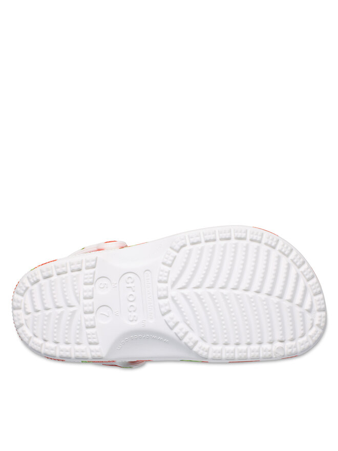 Crocs Pantoletten Crocs Classic Fresh Fruits Clog 211008 Weiß
