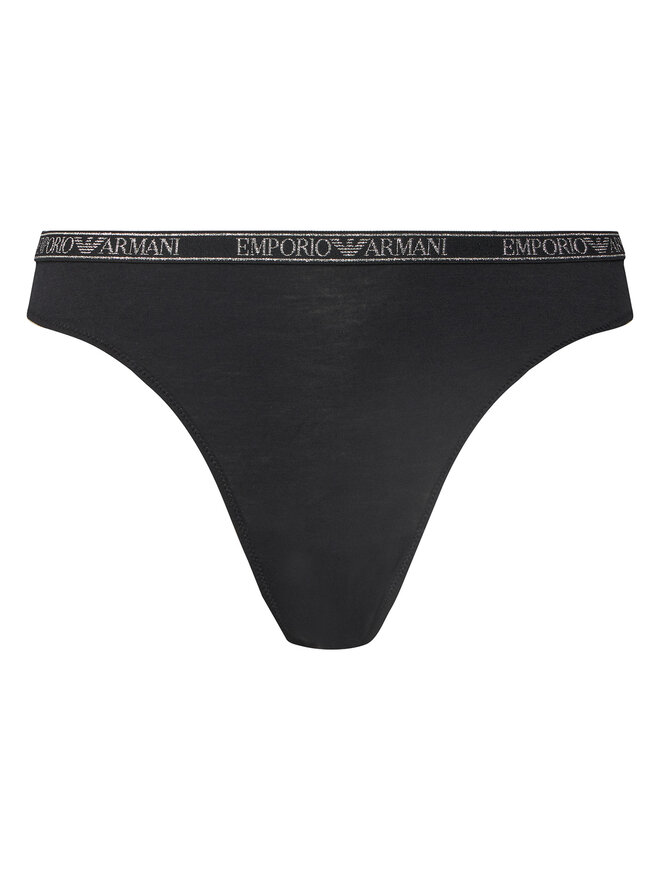 Emporio Armani Underwear Emporio Armani Underwear 2er-Set klassische Damenslips EW000406 AF10889 MC005 Schwarz