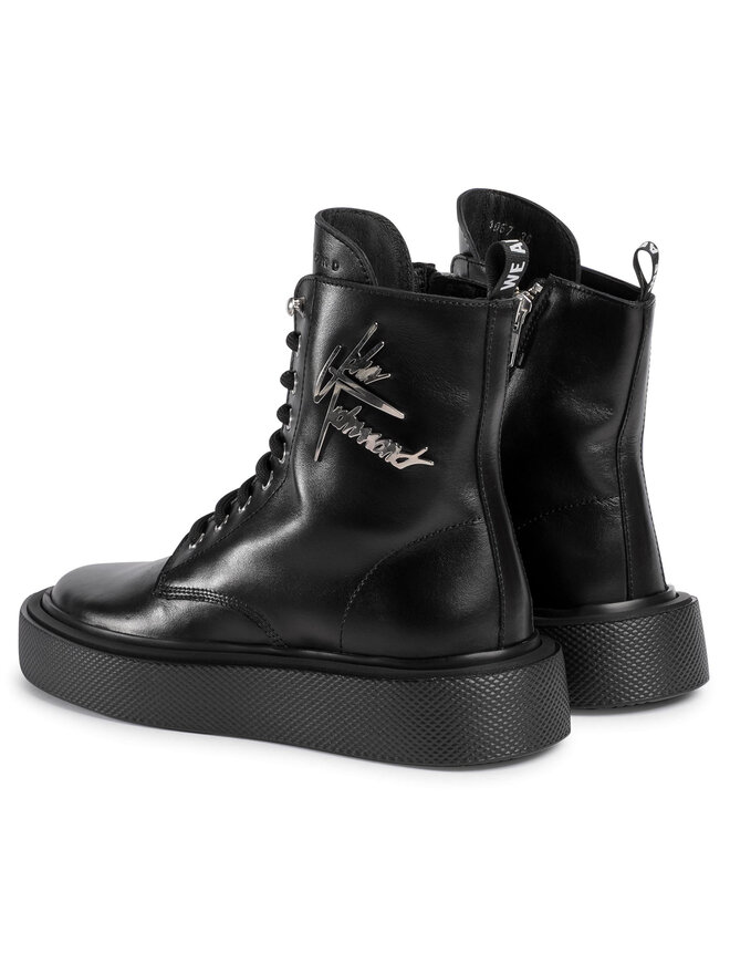 John Galliano Черевики John Galliano 3057 B Чорний