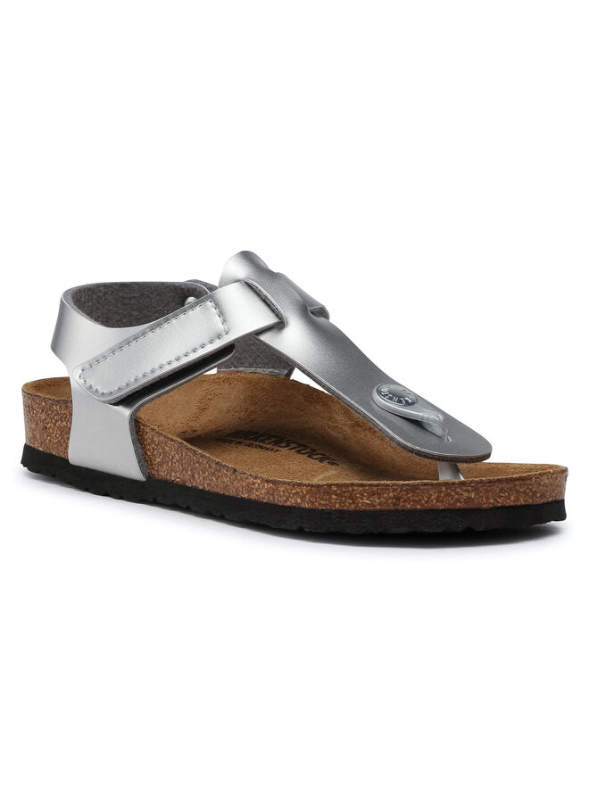 Sandalen Birkenstock Kairo Hl Kids 1019176 Silberfarben eschuhe