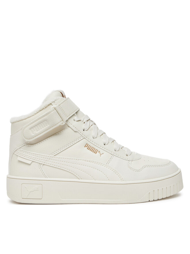 Puma Sneakersy Puma Carina Street Mid Wtr 398050 02 Écru