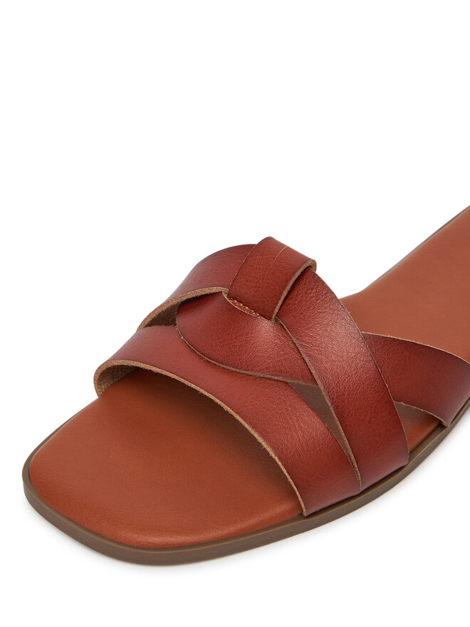 JENNY Pantoletten JENNY 5762015 Braun