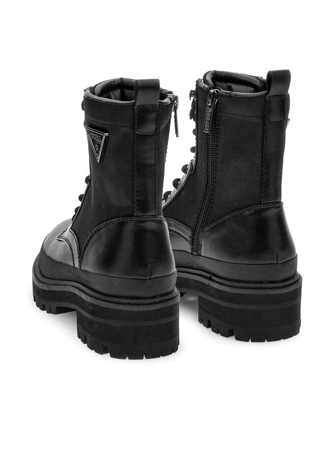 Guess Schnürstiefeletten Guess Bada FL7BDA ELE10 Schwarz