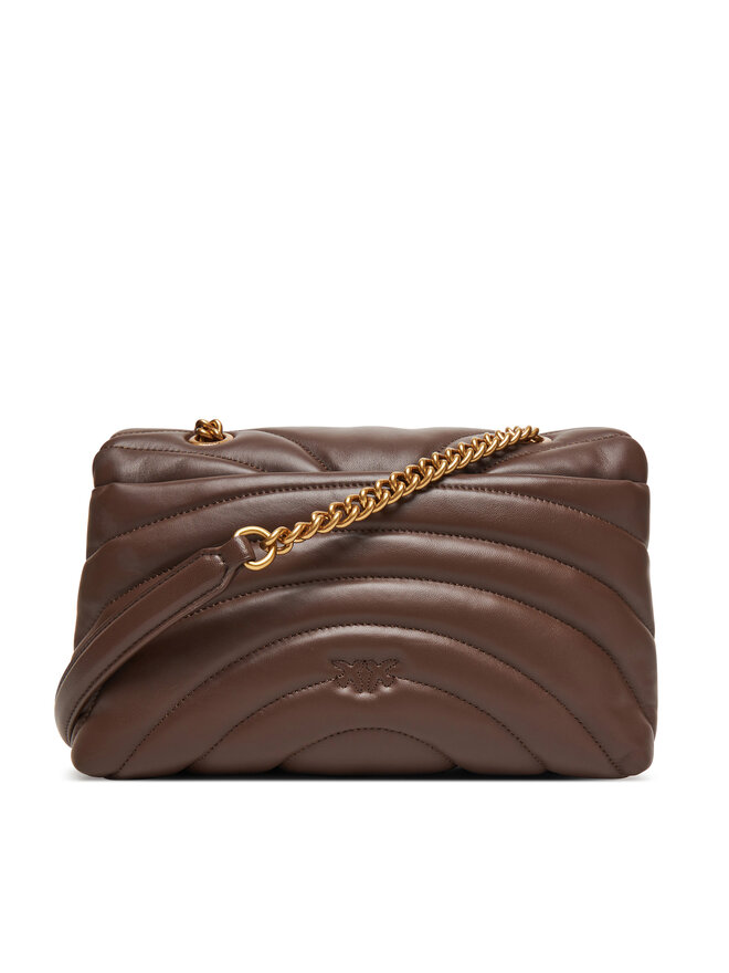 PINKO Ročna torba PINKO Love Puff Classic Cl 100038 A1EX Rjava