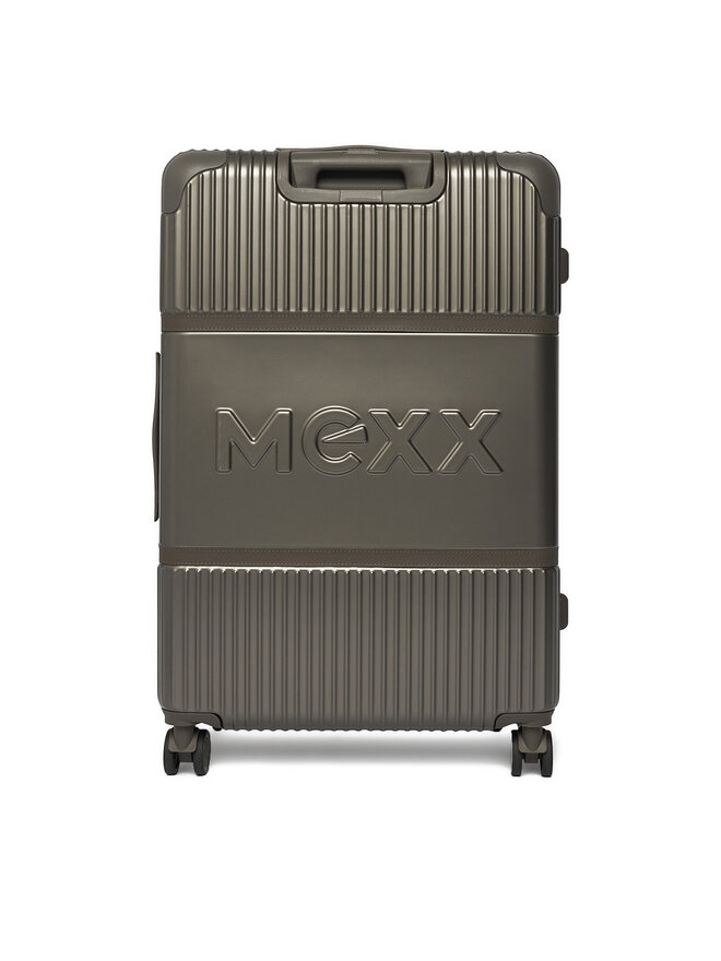 MEXX Großer Koffer MEXX CEO-MEXX-037-L-SILVER Silberfarben