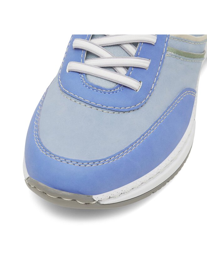 Rieker Sneakersy Rieker N4381-10 Modrá