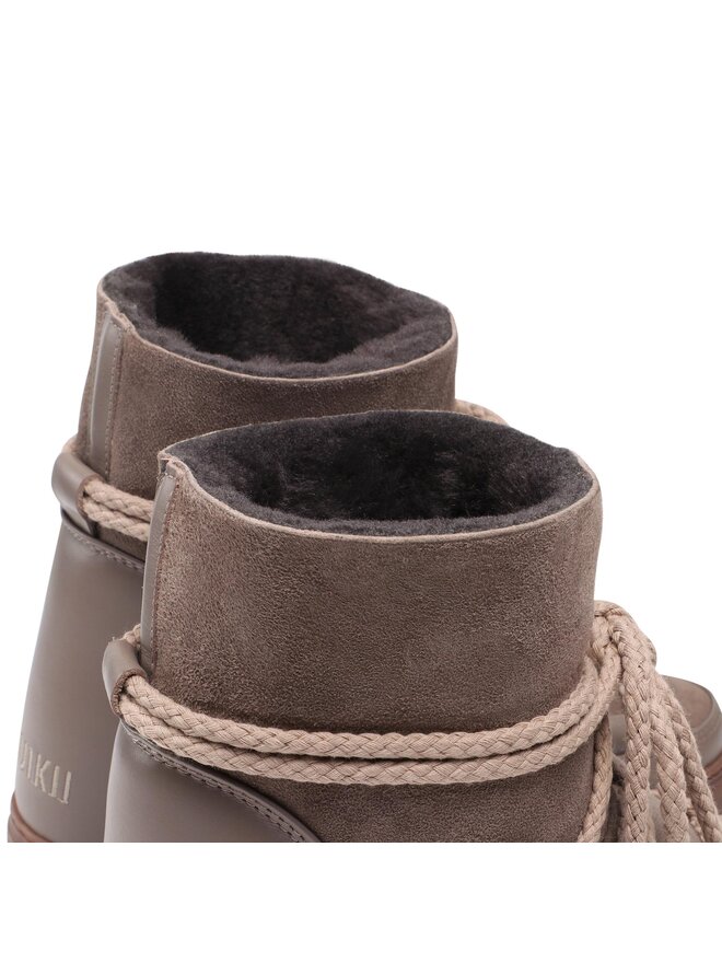 Inuikii Škornji za sneg Inuikii Classic Wedge 75203-005 Rjava