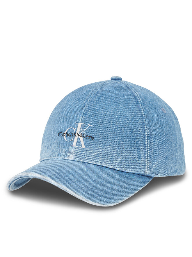 Calvin Klein Șapcă Calvin Klein Denim K60K611979 Albastru