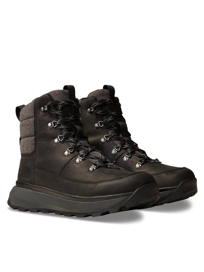 The North Face Bakancs The North Face Bergen Leather Wp NF0A8A9MKX71 Fekete