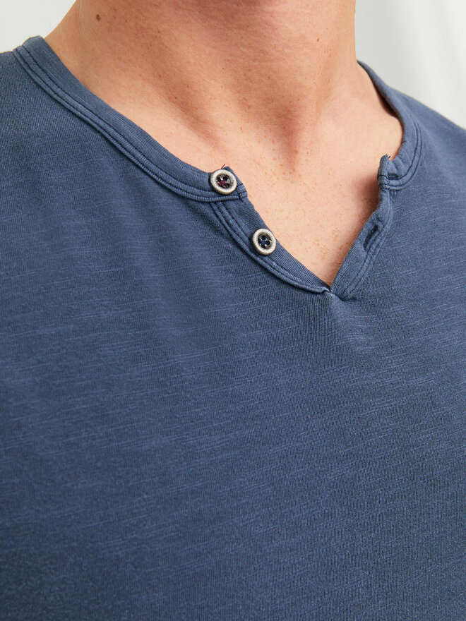 Jack&Jones Jack&Jones Marškinėliai Split 12164972 Tamsiai mėlyna Standard Fit