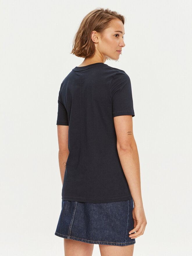 Tommy Hilfiger Tommy Hilfiger Футболка Script WW0WW42589 Cиній Regular Fit
