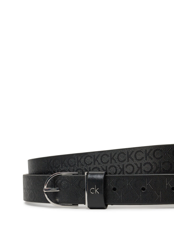 Calvin Klein Damengürtel Calvin Klein Ck Metal Round Buckle 2.5_Mono K60K613150 Schwarz
