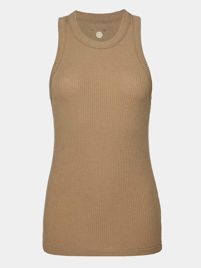 Athlecia Athlecia Top Lankae W Top EA231328 Beige Regular Fit