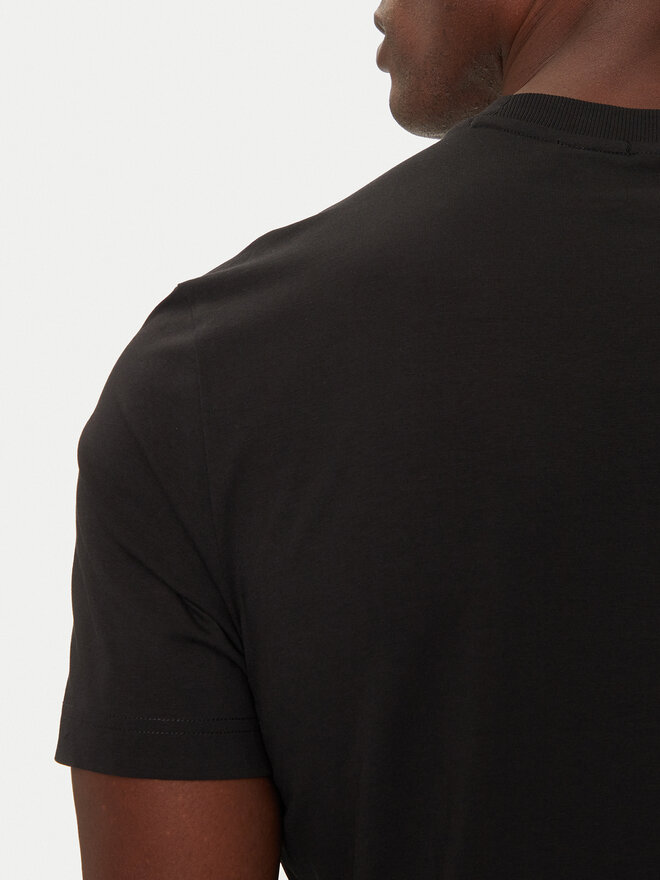BOSS BOSS Camiseta 50506373 Negro Regular Fit