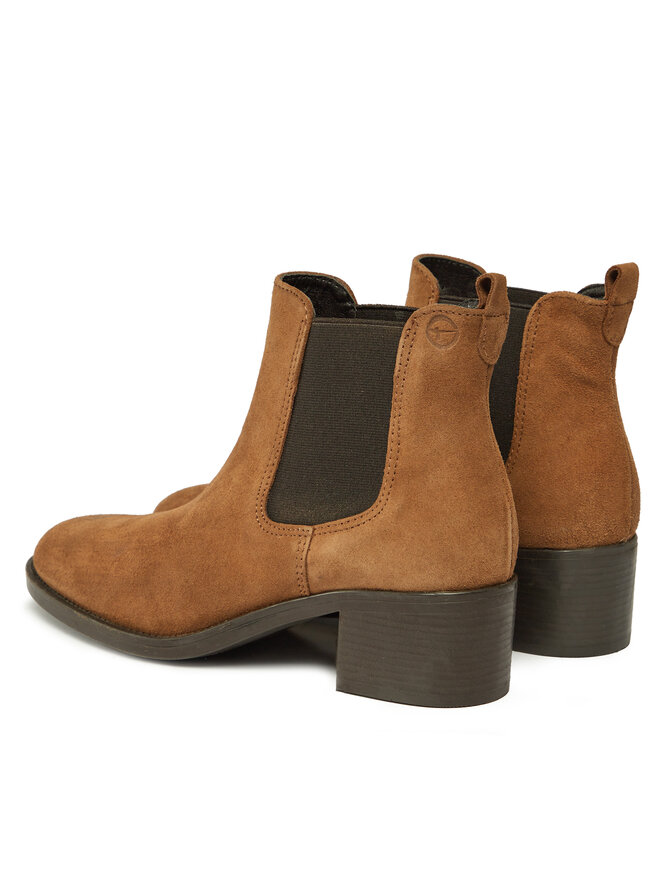 Tamaris Μποτάκια με λάστιχο Tamaris 1-25026-41 Καφέ