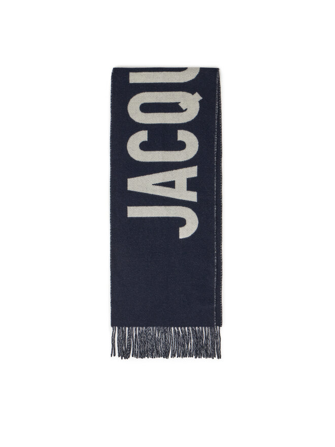 JACQUEMUS Szalik JACQUEMUS 22H226AC435 Granatowy