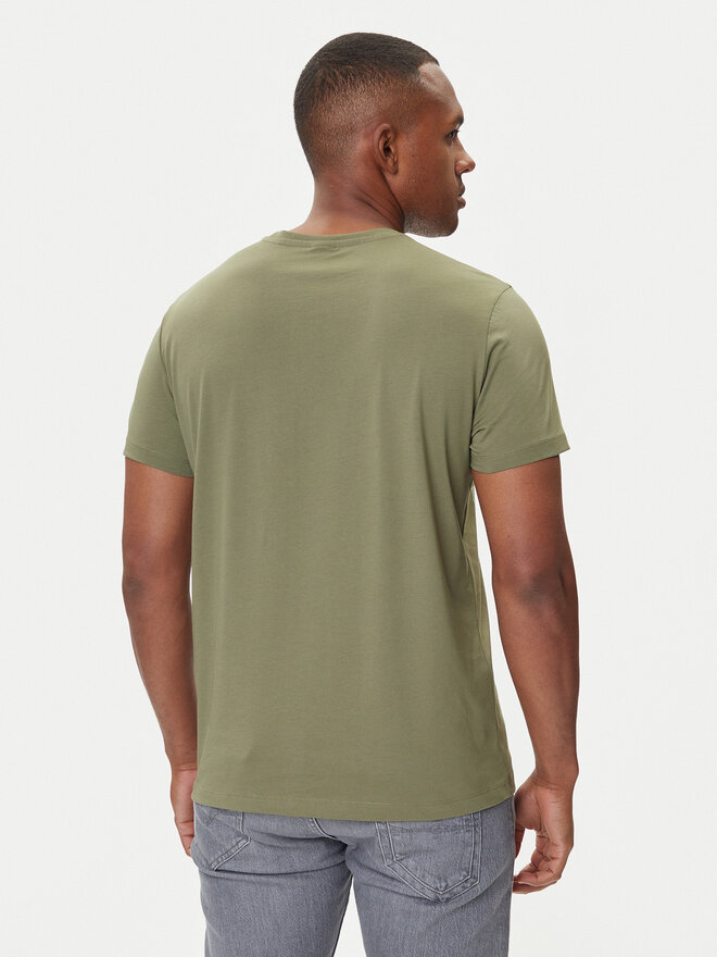 BOSS BOSS Camiseta T-Shirtrn 365 50531401 Verde Regular Fit