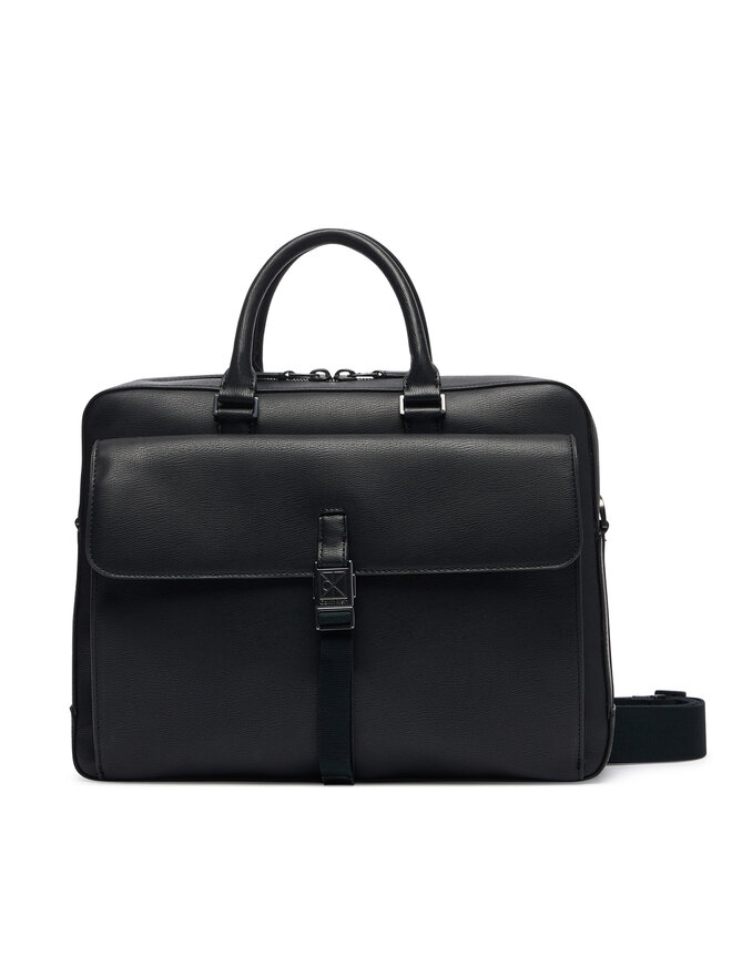 Calvin Klein Laptoptasche Calvin Klein Emblem Hw Commuter LV04D3504G Schwarz