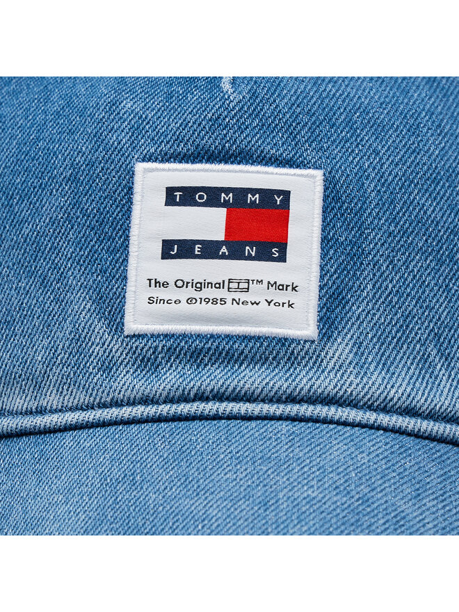 Tommy Jeans Șapcă Tommy Jeans Tjm Modern Patch Cap Denim AM0AM12019 Albastru