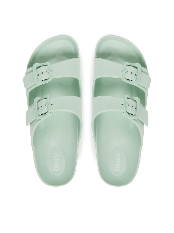 ONLY Shoes Чехли ONLY Shoes Onlcristy 15316868 Зелен