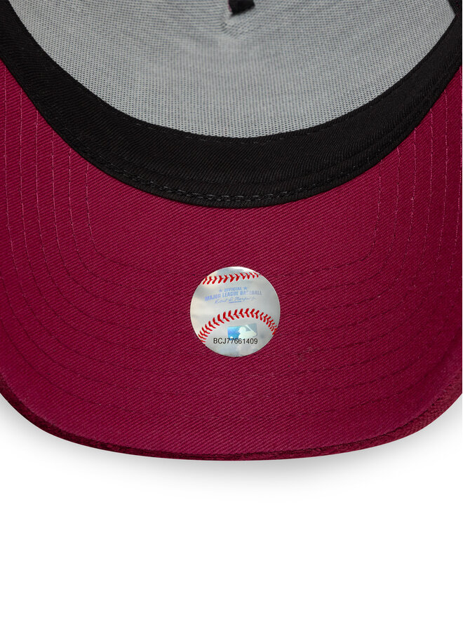 New Era Czapka z daszkiem New Era New York Yankees Velour 60595364 Bordowy