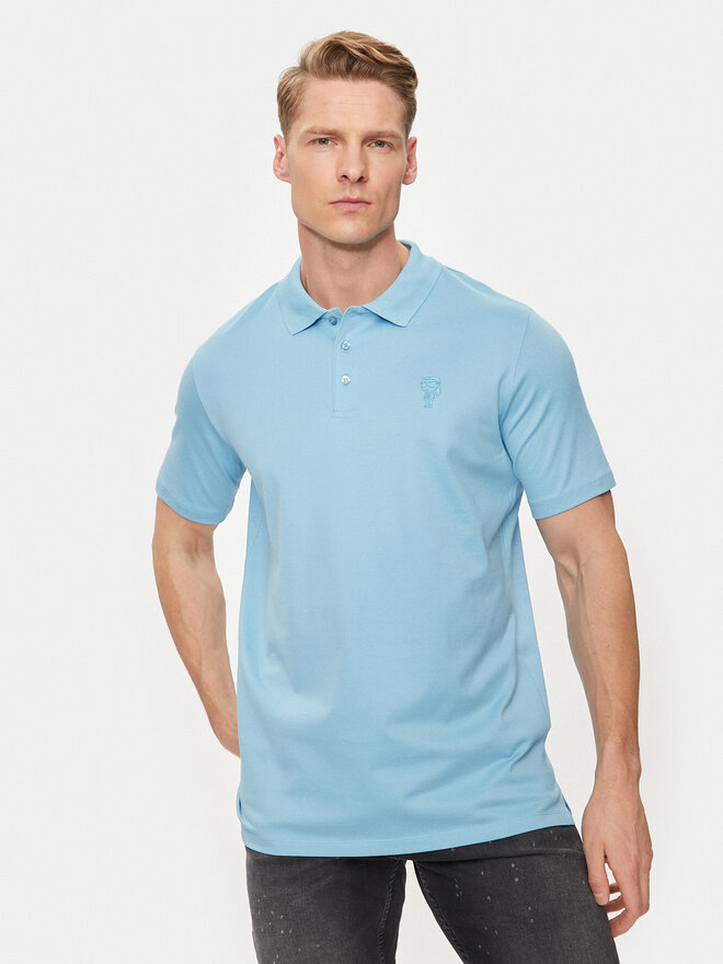 KARL LAGERFELD KARL LAGERFELD Poloshirt 745028 542232 Blau Regular Fit