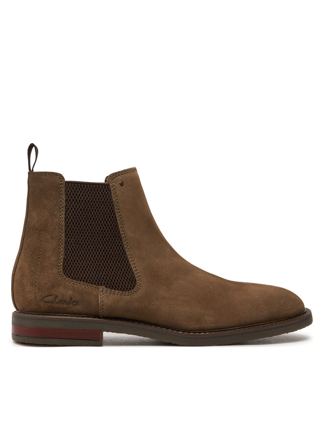 Clarks Боти тип челси Clarks Jaxen Easy 26179437 Кафяв