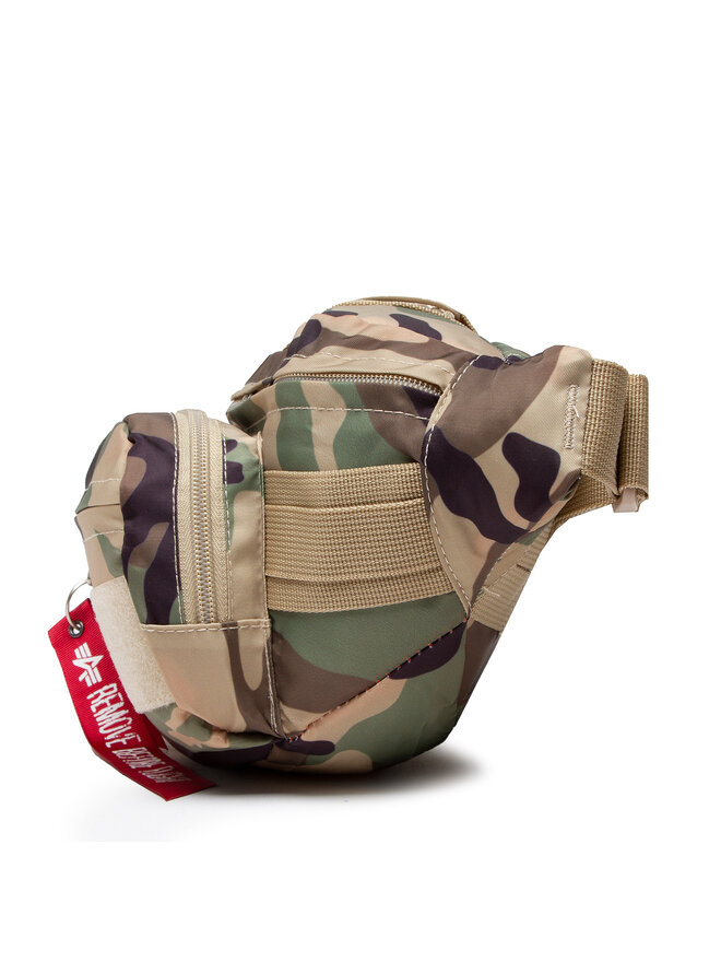 Alpha Industries Ledvinka Alpha Industries Tactical Waist Bag 128925 Zelená