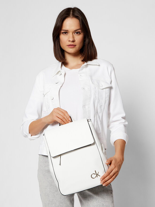 Zaino calvin klein bianco top