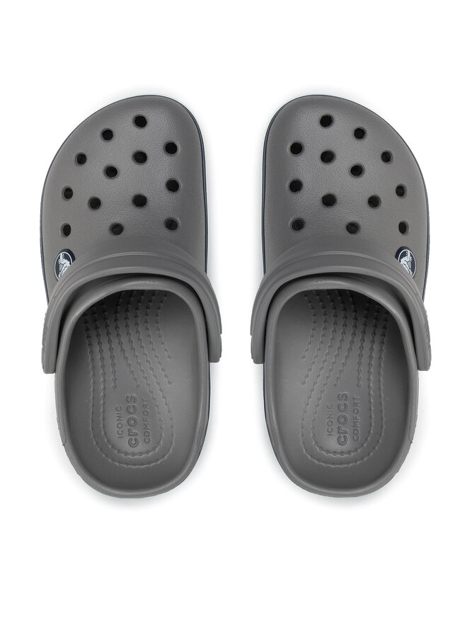Crocs Pantoletten Crocs Crocband Clog K 207006 Grau