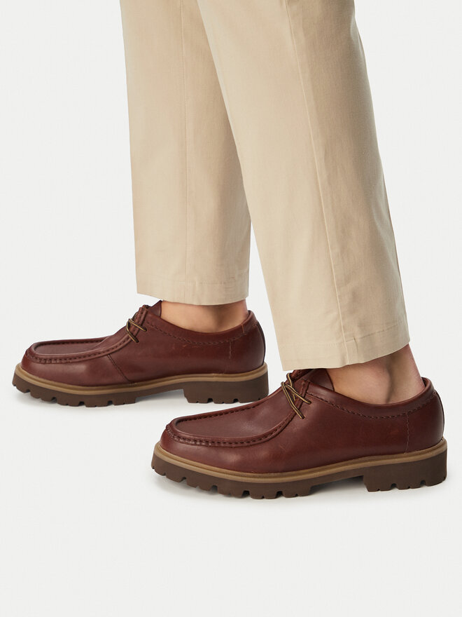 Clarks Halbschuhe Clarks Cleyhill Seam 26186417 Braun