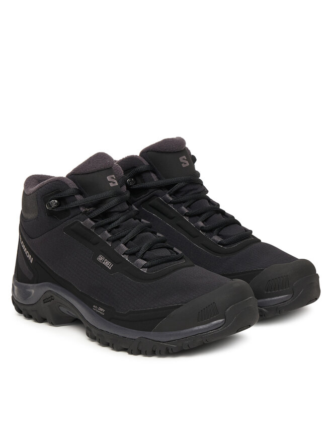 Salomon Trekkingschuhe Salomon Shelter Waterproof L47855000 Schwarz