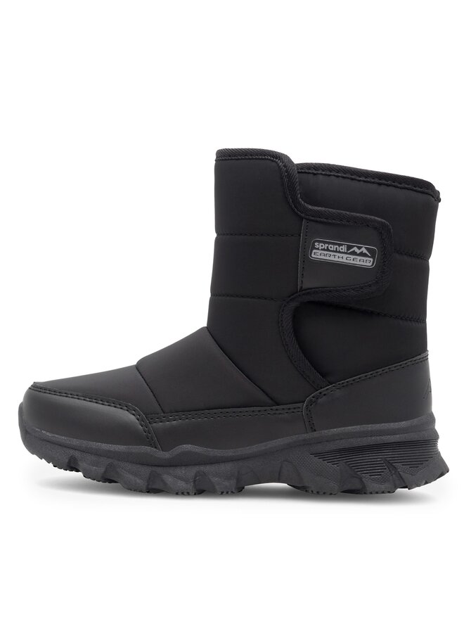 Sprandi Cizme de zăpadă Sprandi Winter Puff CP86-23983 Negru