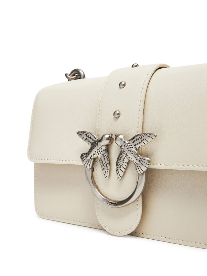 PINKO Borsetta PINKO Love One Mini Cl PE 25 PCPL 100059 A0F1 Écru