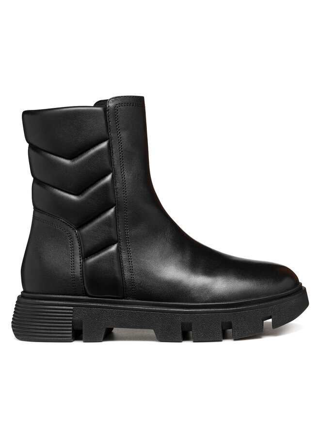 Geox Bokacsizma Geox D Vilde D46UAB 0TUBC C9999 Fekete