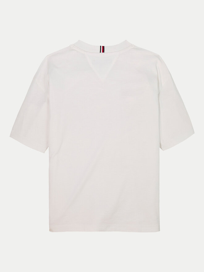 Tommy Hilfiger Tommy Hilfiger Camiseta Essential Archive KB0KB09646 S Blanco Regular Fit